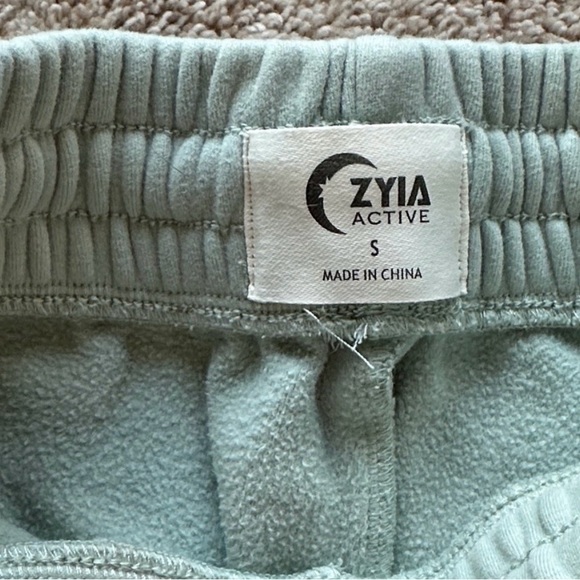 ZYIA Mint Green relaxation Hooded Pullover Sweatshirt and sweatpants - Picture 4 of 6